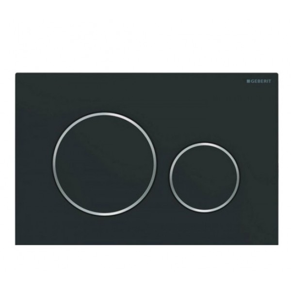 Φωτογραφία προϊόντος: Geberit Sigma 20 115.882.14.1 Πλακέτα Ενεργοποίησης Μαύρο Ματ/ Γυαλιστερό/ Μαύρο Ματ
