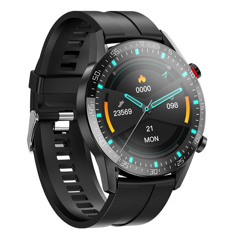 Φωτογραφία προϊόντος: 2ADD149A-D3CC-EF11-9A7B-C174DFB988E4 Smartwatch Hoco Y2 Pro IP68 TFT HD IPS Screen 1.28" 260mAh Μαύρο