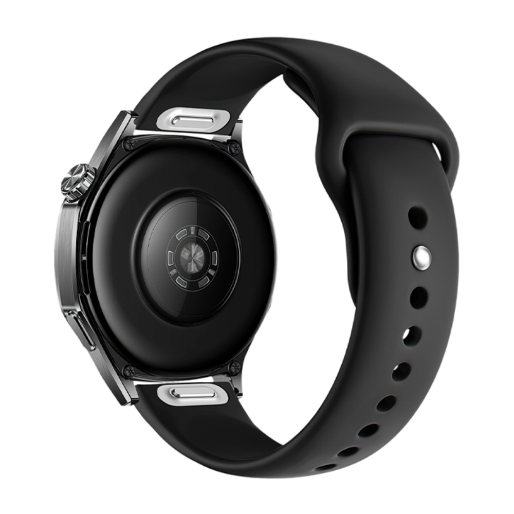 Φωτογραφία προϊόντος: 0AC86070-3B9A-F011-9A9D-F48E387BAD9A Watchband Hoco WH22 Silicon για Samsung Huawei Xiaomi Vivo OPPO κα 20mm Universal Μαύρο