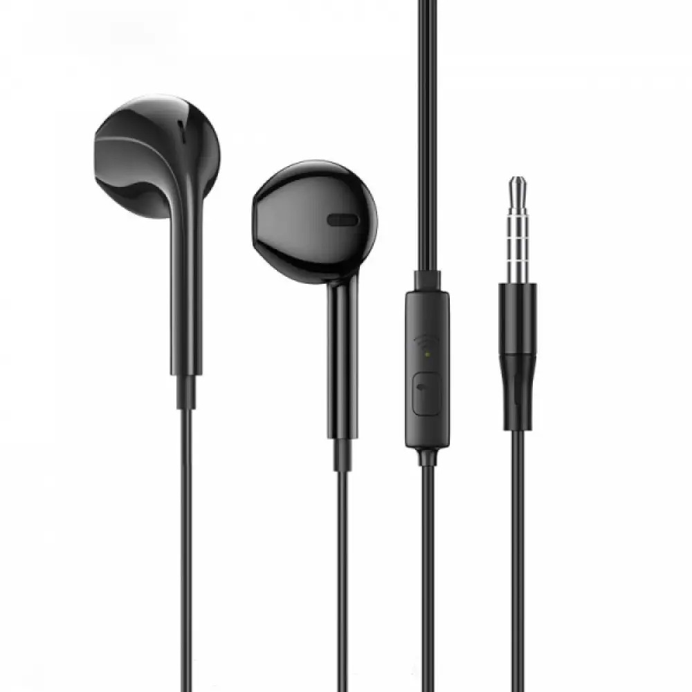 Φωτογραφία προϊόντος: 2ADD149A-D3CC-EF11-9A7B-C174DFB988E4 Hands Free Hoco DM6 Maya Earphones Stereo 3.5mm με Μικρόφωνο και Πλήκτρο Λειτουργίας Μαύρα