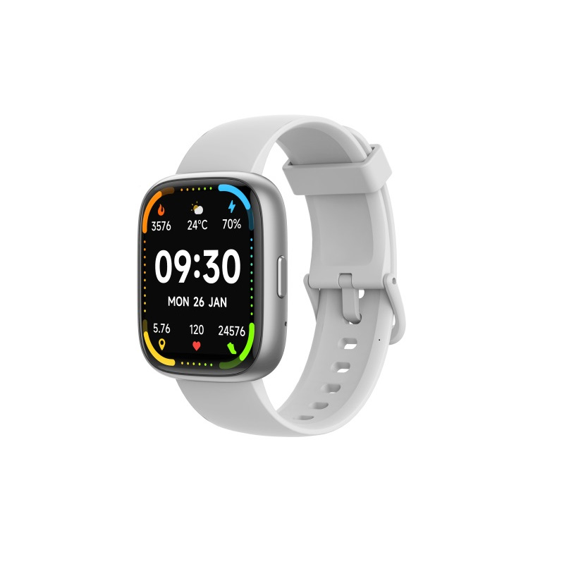 Φωτογραφία προϊόντος: EBBD13D4-E1CC-EF11-9A7B-C174DFB988E4 Smartwatch Maxcom Ecowatch 6 1.83" 300 mAh IP68 με Δυνατότητα Κλήσεων Silver