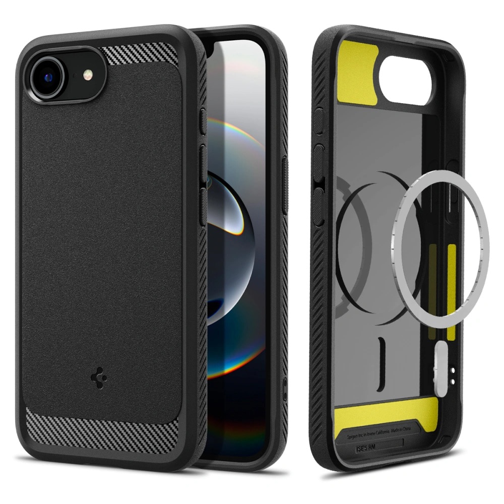 Φωτογραφία προϊόντος: Spigen Rugged Armor - θήκη για Apple iPhone 16e - Μαύρο