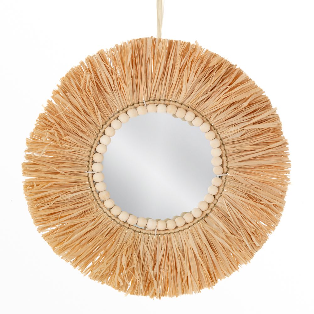 Φωτογραφία προϊόντος: Iliadis Boho Καθρεπτης Με Raffia Φ40Εκ