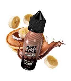 Φωτογραφία προϊόντος: Just Juice Desserts - Chocolate and Banana Pancakes 12ml/60ml