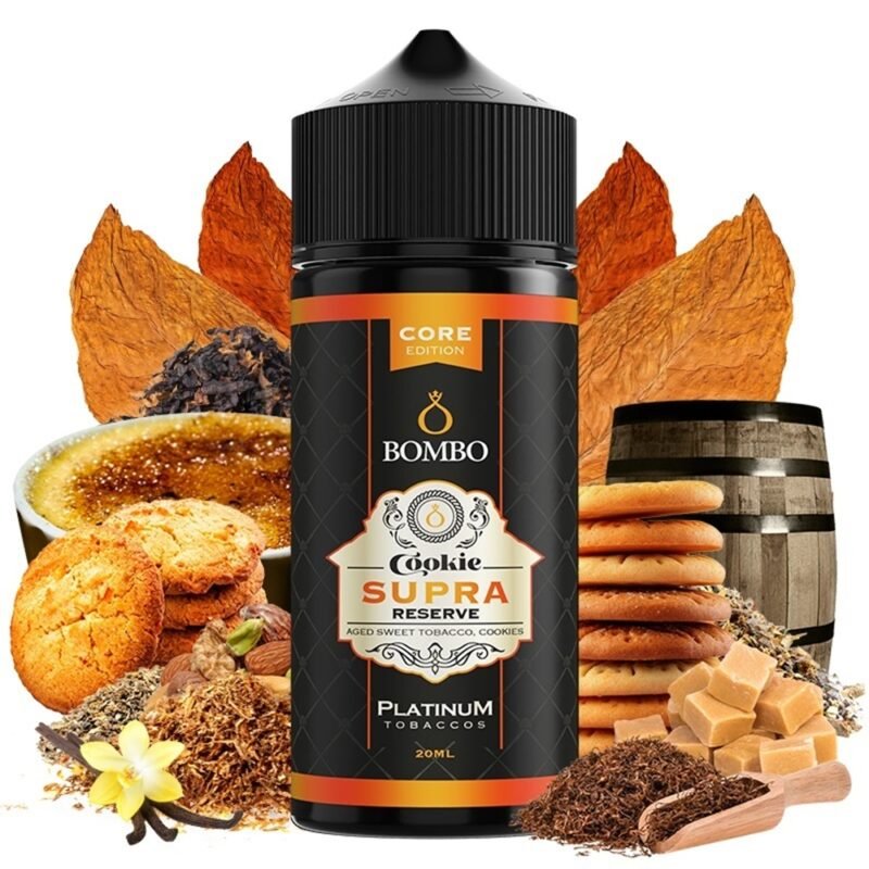 Φωτογραφία προϊόντος: Bombo Platinum Tobaccos - Supra Reserve Core Edition 20/120ml