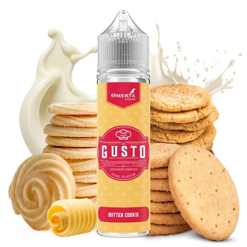 Φωτογραφία προϊόντος: OMERTA Gusto Butter Cookie 10/60ml
