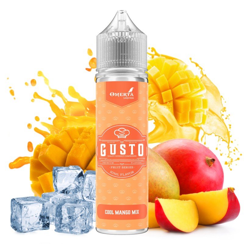 Φωτογραφία προϊόντος: OMERTA Gusto Cool Mango Mix 10/60ml