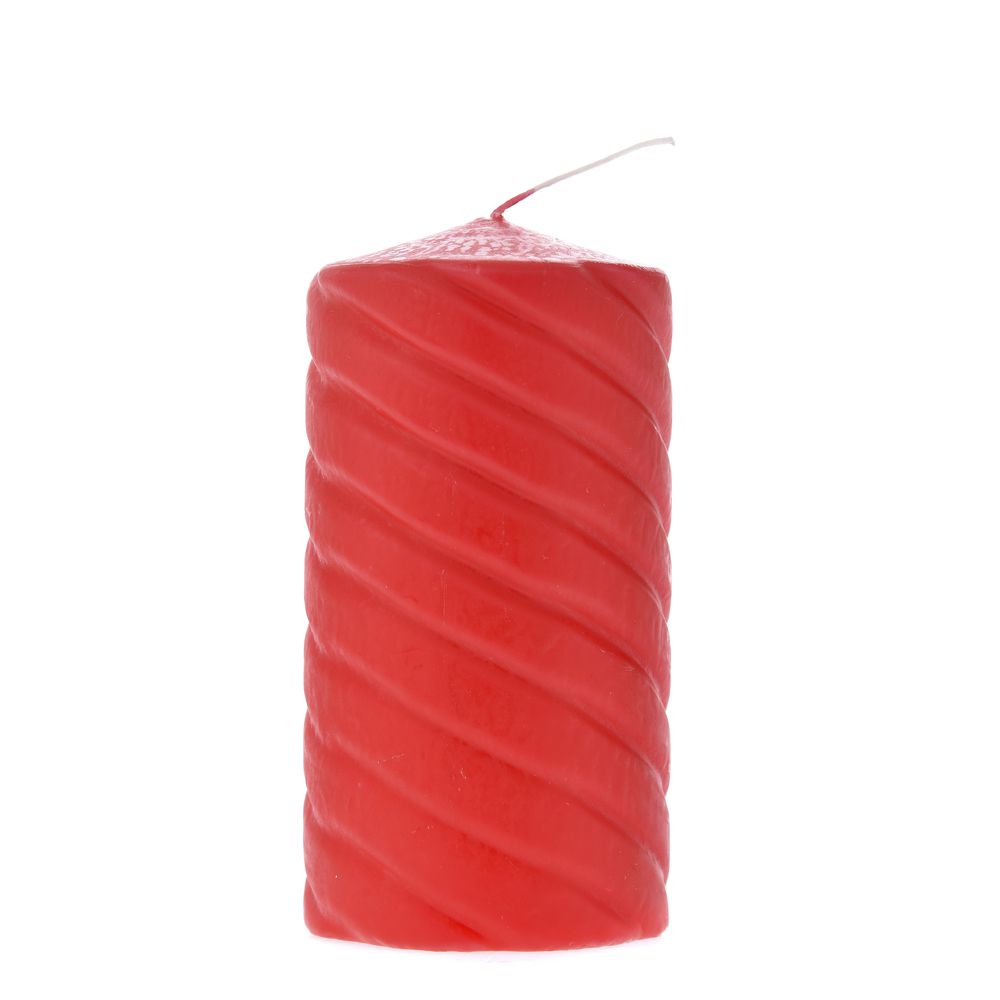 Φωτογραφία προϊόντος: Iliadis Κοκκινο Κερι Στριφτο 7Χ14 Εκ