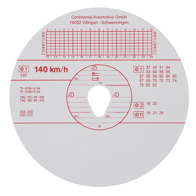 Φωτογραφία προϊόντος: Lampa ΤΑΧΟΓΡΑΦΟΙ KIENZLE VDO 140km/h 100ΤΕΜ