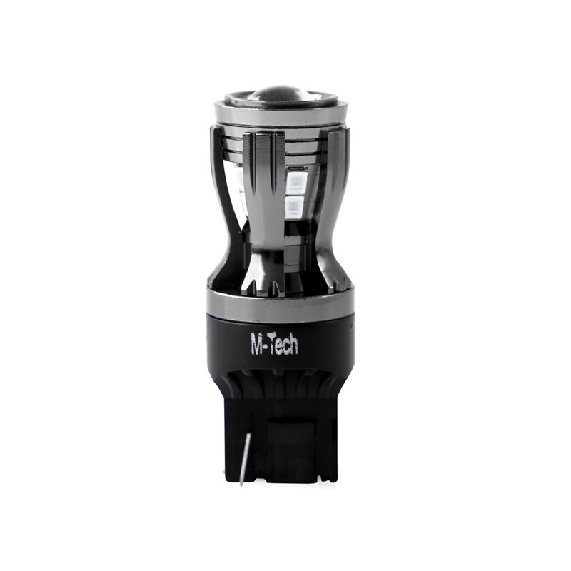Φωτογραφία προϊόντος: W21W (T20) 12/24V W3x16d 14xSMD2835 LED ΚΟΚΚΙΝΟ CAN-BUS BLISTER​ M-TECH - 1 ΤΕΜ.
