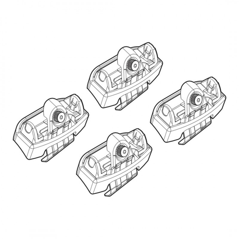 Φωτογραφία προϊόντος: KIA RIO 2017+ KIT ΑΚΡΑ (ΠΟΔΙΑ) ΓΙΑ ΜΠΑΡΕΣ NORDRIVE