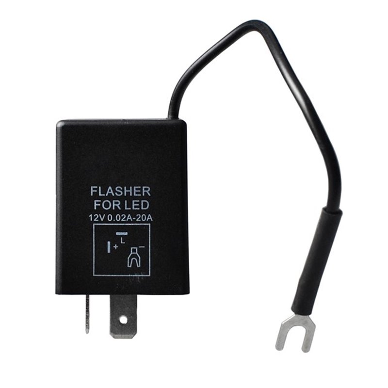 Φωτογραφία προϊόντος: LED FLASHER (ΦΛΑΣΙΕΡΑ) 8 ΕΠΑΦΩΝ (L+-) 30x30x30mm M-TECH - 1ΤΕΜ.