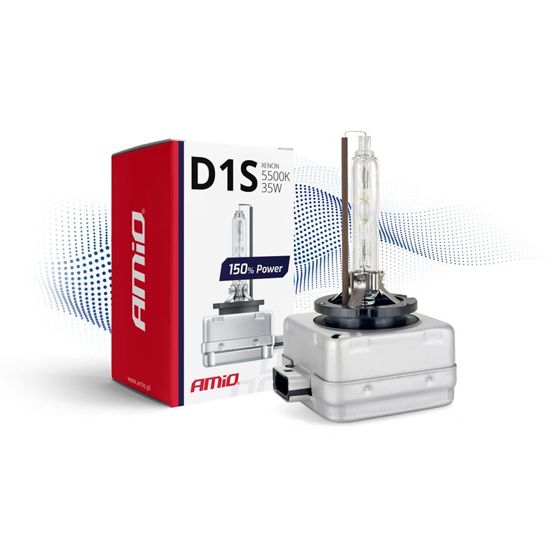 Φωτογραφία προϊόντος: AMIO D1S 12V 5.500k 35W ΑΝΤΑΛΛΑΚΤΙΚΗ ΛΑΜΠΑ 150% POWER ΑΜΙΟ - 1 ΤΕΜ.