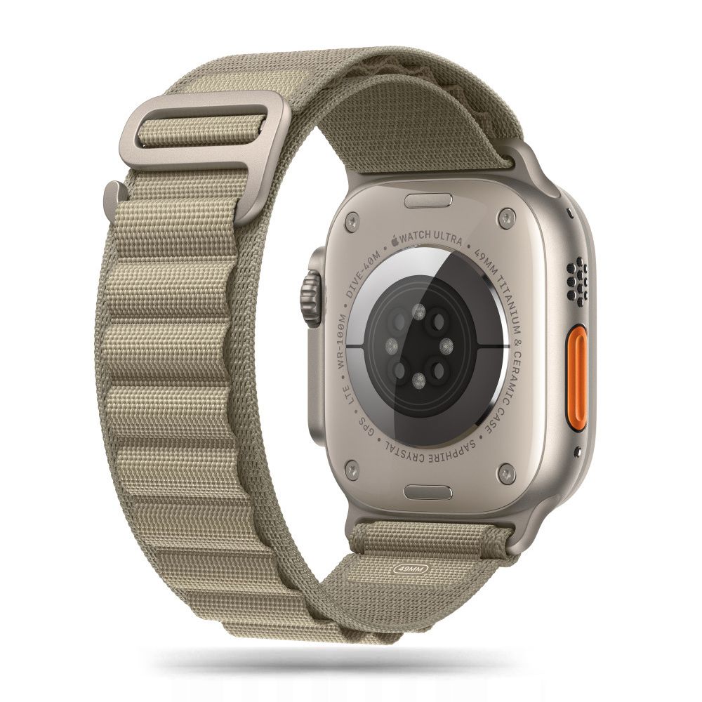 Φωτογραφία προϊόντος: TECH-PROTECT Nylon Pro - θήκη για Apple Watch 6 / 7 8 9 10 SE Ultra 1 2 - Διάφανο