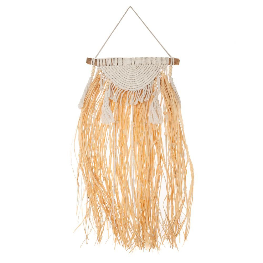 Φωτογραφία προϊόντος: Iliadis Boho Μακραμε Τοιχου Με Raffia 30Χ60 80Εκ