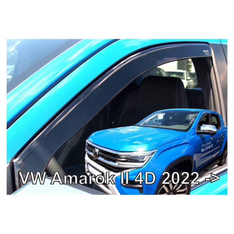 Φωτογραφία προϊόντος: VW AMAROK 4D 2022+ ΣΕΤ ΑΝΕΜΟΘΡΑΥΣΤΕΣ ΑΥΤΟΚΙΝΗΤΟΥ ΑΠΟ ΕΥΚΑΜΠΤΟ ΦΙΜΕ ΠΛΑΣΤΙΚΟ HEKO - 4 ΤΕΜ.