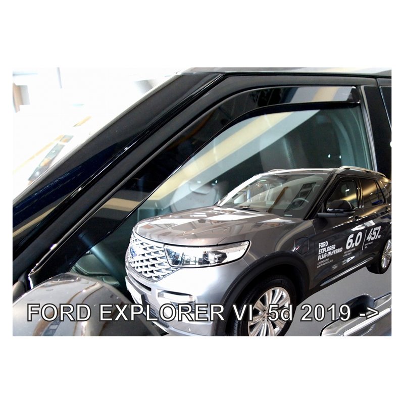 Φωτογραφία προϊόντος: FORD EXPLORER 5D 2019+ ΣΕΤ ΑΝΕΜΟΘΡΑΥΣΤΕΣ ΑΥΤΟΚΙΝΗΤΟΥ ΑΠΟ ΕΥΚΑΜΠΤΟ ΦΙΜΕ ΠΛΑΣΤΙΚΟ HEKO - 4 ΤΕΜ.