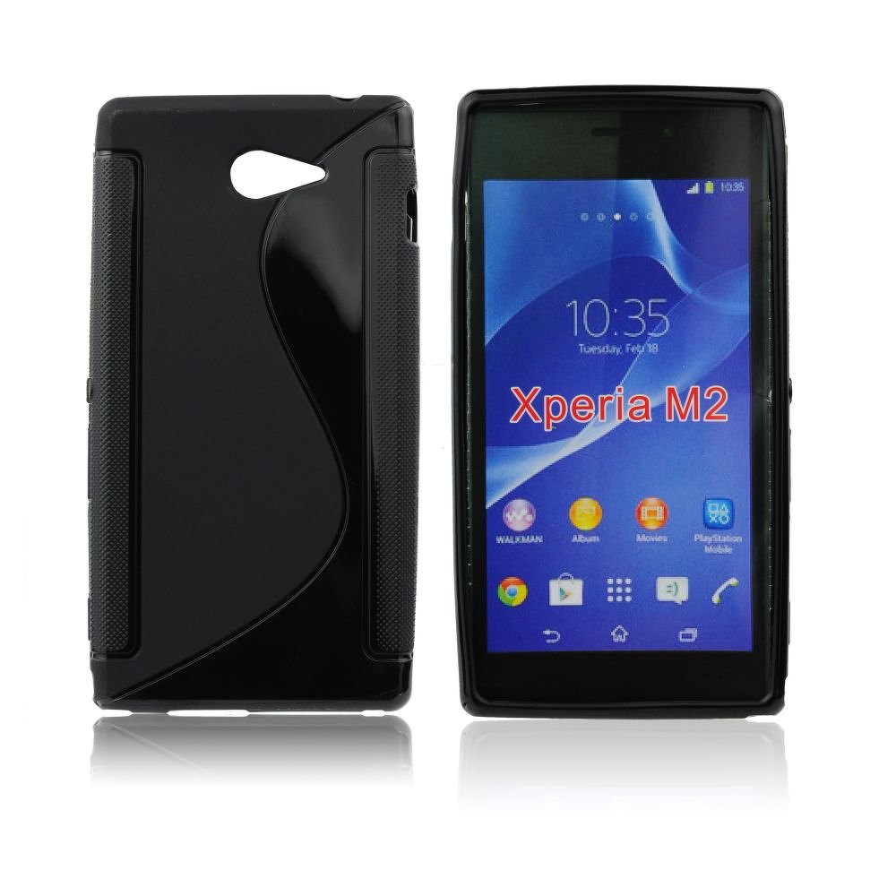 Φωτογραφία προϊόντος: Θήκη Back Cover S-Line Forcell για Sony Xperia M2 (Μαύρο)