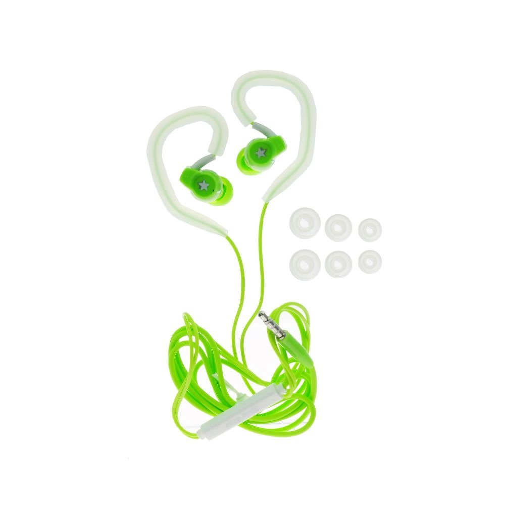 Φωτογραφία προϊόντος: Ακουστικά Blue Star Sport SP80 Ear Hook Universal Πράσινο