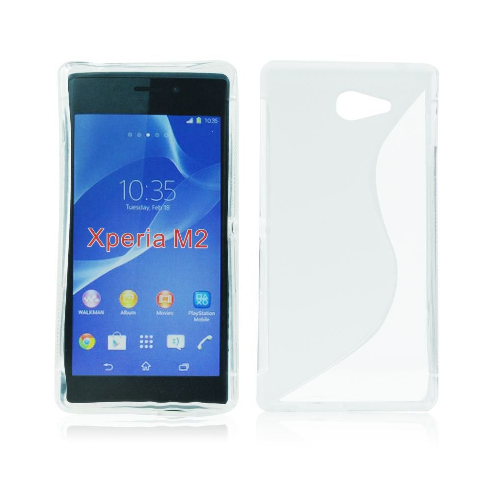 Φωτογραφία προϊόντος: Θήκη Back Cover S-Line Forcell για Sony Xperia M2 (Διάφανο)