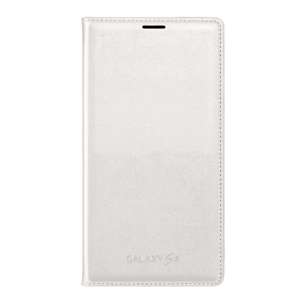 Φωτογραφία προϊόντος: Samsung Flip Wallet EF-WG900BHE για Galaxy S5 (SM-G900) White Blister