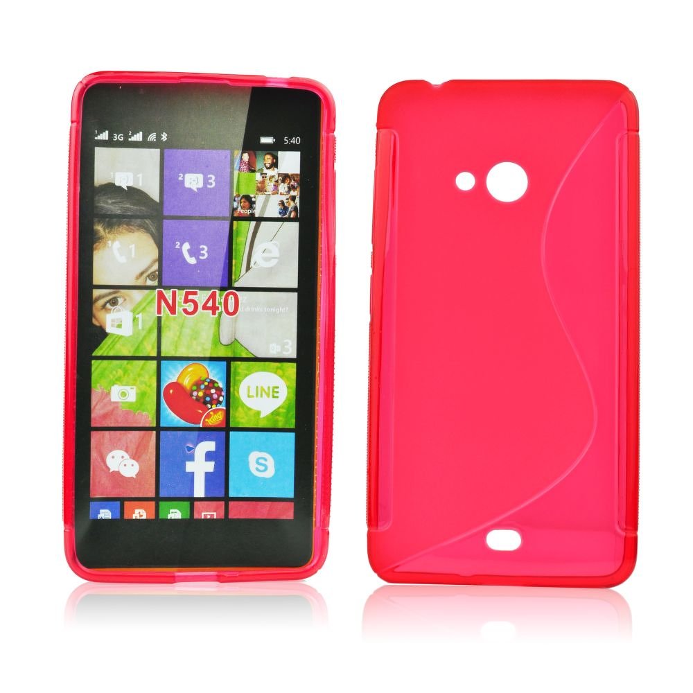 Φωτογραφία προϊόντος: Θήκη Back Cover S-Line Forcell για Microsoft Lumia 540 (Κόκκινο)