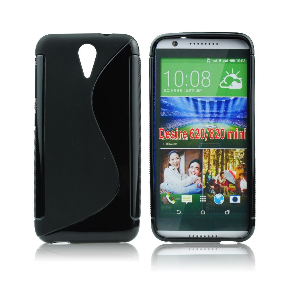 Φωτογραφία προϊόντος: Θήκη Back Cover S-Line Forcell για HTC Desire 620 (Μαύρο)