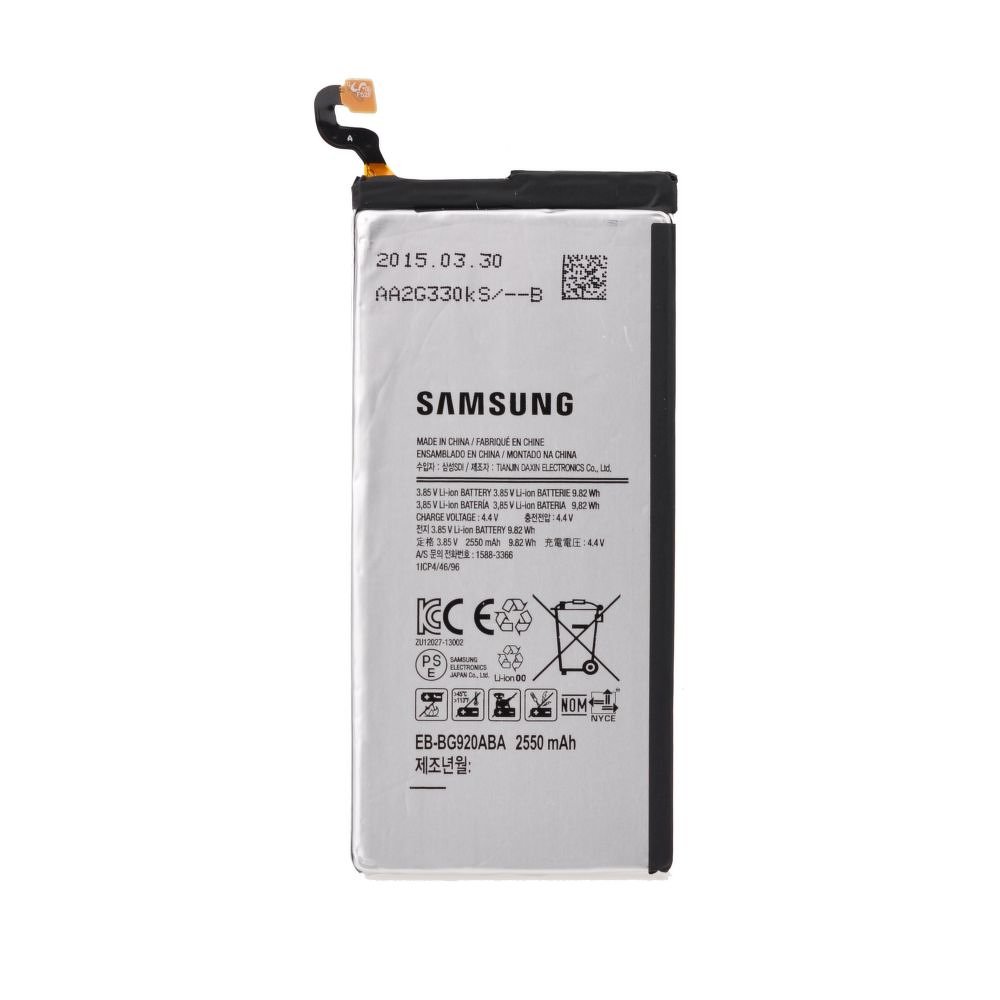 Φωτογραφία προϊόντος: Original Battery Samsung EB-BG920ABA 2550mAh για Galaxy S6 (bulk)