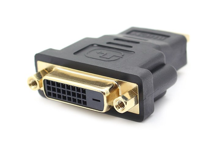 Φωτογραφία προϊόντος: POWERTECH adapter HDMI 19pin male σε DVI 24+1 female CAB-H028