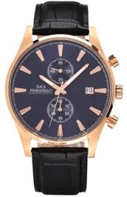 Φωτογραφία προϊόντος: Luca Maranello CINTURA Chronograph Ανδρικό Ρολόι Gold/Blue AY012146-002