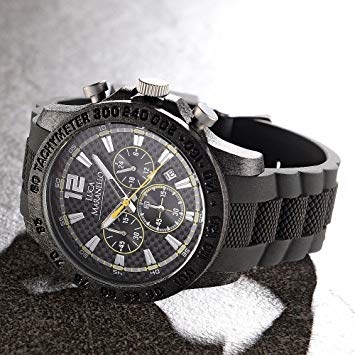 Φωτογραφία προϊόντος: Ανδρικό Ρολόι Luca Maranello RAPIDAMENTE Chronograph Carbon Black/Black AY014614-001