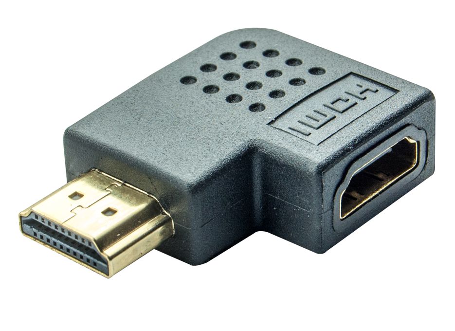Φωτογραφία προϊόντος: POWERTECH PT adapter HDMI 1.4V (F/M) γωνιακός 90°