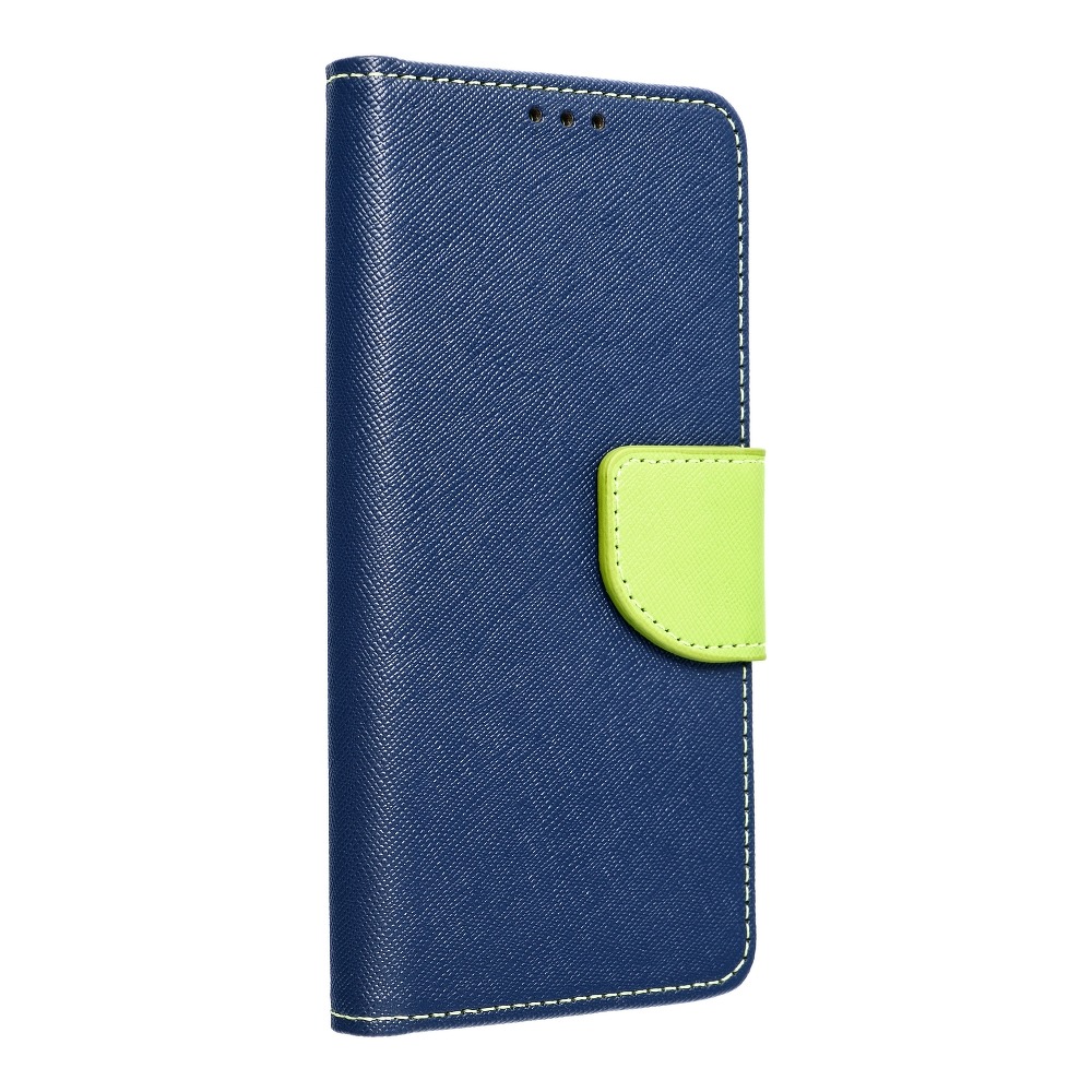 Φωτογραφία προϊόντος: Fancy Book Θήκη Πορτοφόλι για Samsung Galaxy S22 Plus Navy/Lime