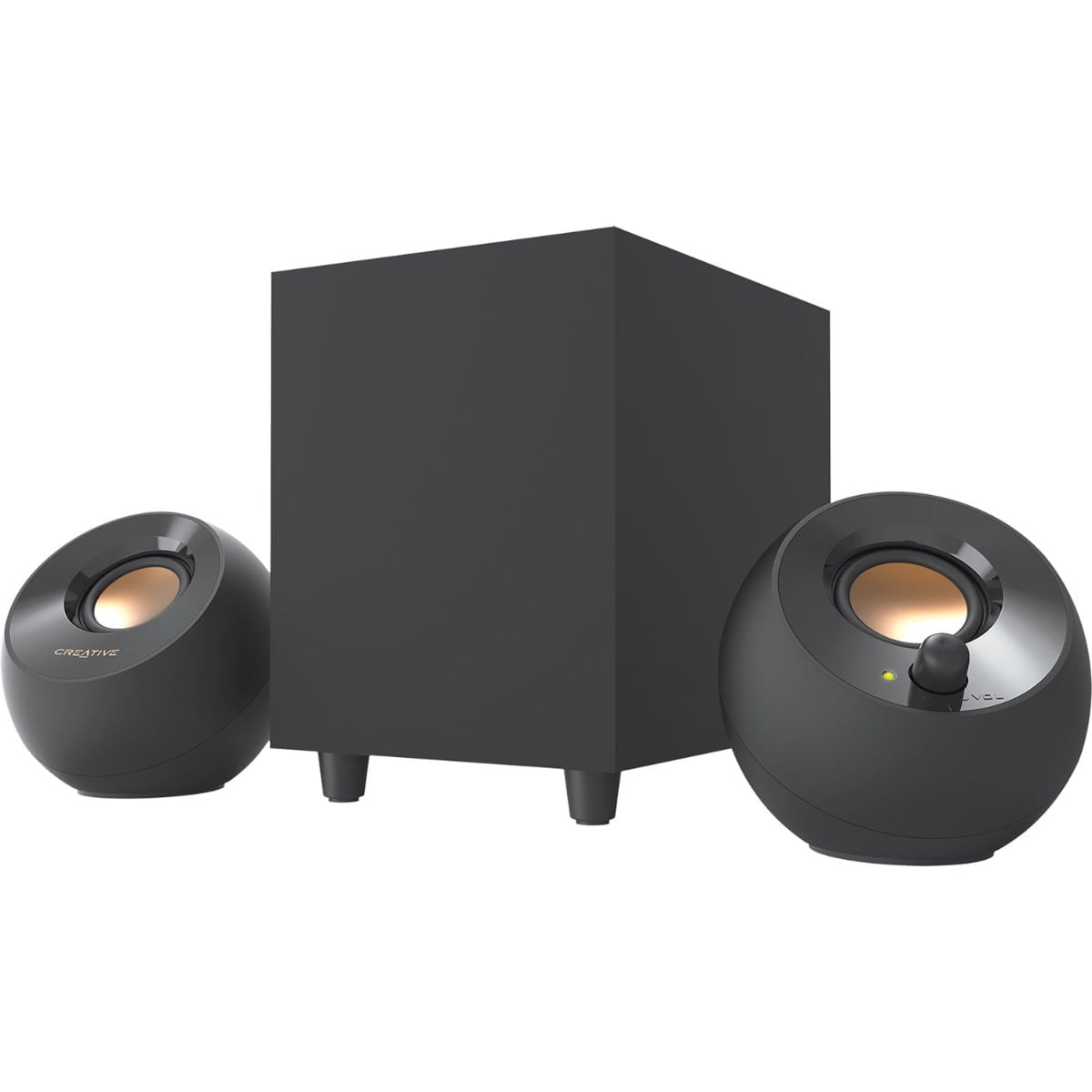 Φωτογραφία προϊόντος: SPEAKERS CREATIVE PEBBLE PLUS2.1 USB BLK