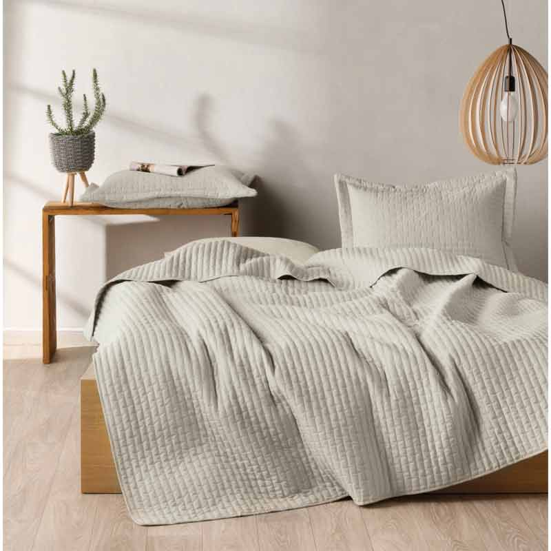 Φωτογραφία προϊόντος: Σετ Κουβερλί King Size KENTIA MASON 15 77811 Μπεζ 260x240cm