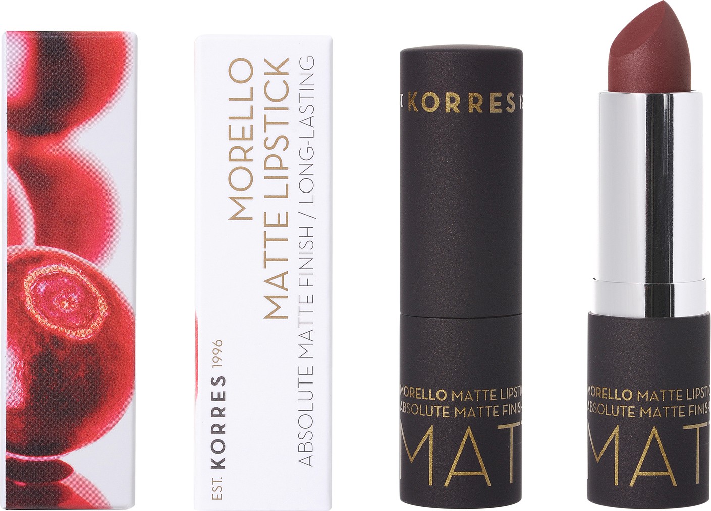 Φωτογραφία προϊόντος: Korres Morello Matte Lipstick 3.5gr - 55 Burgundy Leather