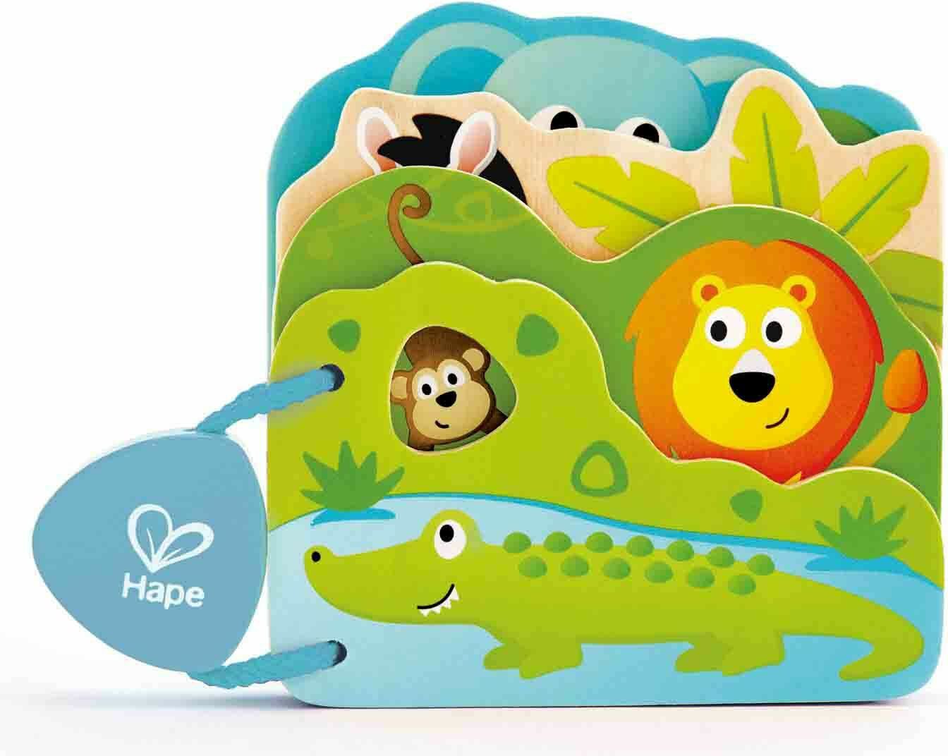 Φωτογραφία προϊόντος: Hape Baby's Wild Animal Ξύλινο Βιβλιαράκι Φάρμας (E0047A)