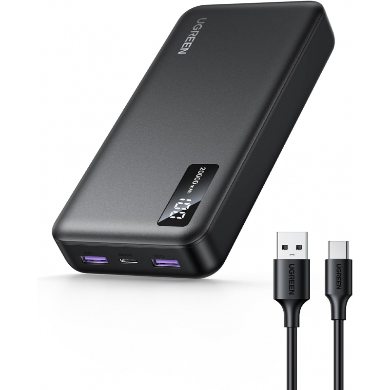 Φωτογραφία προϊόντος: Power Bank 20000mAh PD 20W UGREEN PB312 25683 3 Θέσεων