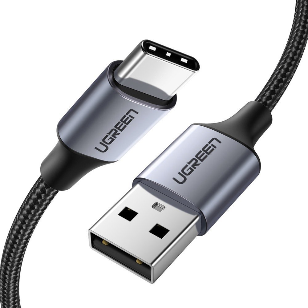 Φωτογραφία προϊόντος: Ugreen cable USB cable - USB Type C Quick Charge 3.0 3A 1m Γκρί (60126)