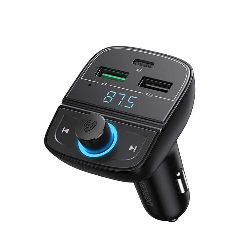 Φωτογραφία προϊόντος: Ugreen FM Transmitter Αυτοκινήτου CD229 με MicroSD / Bluetooth