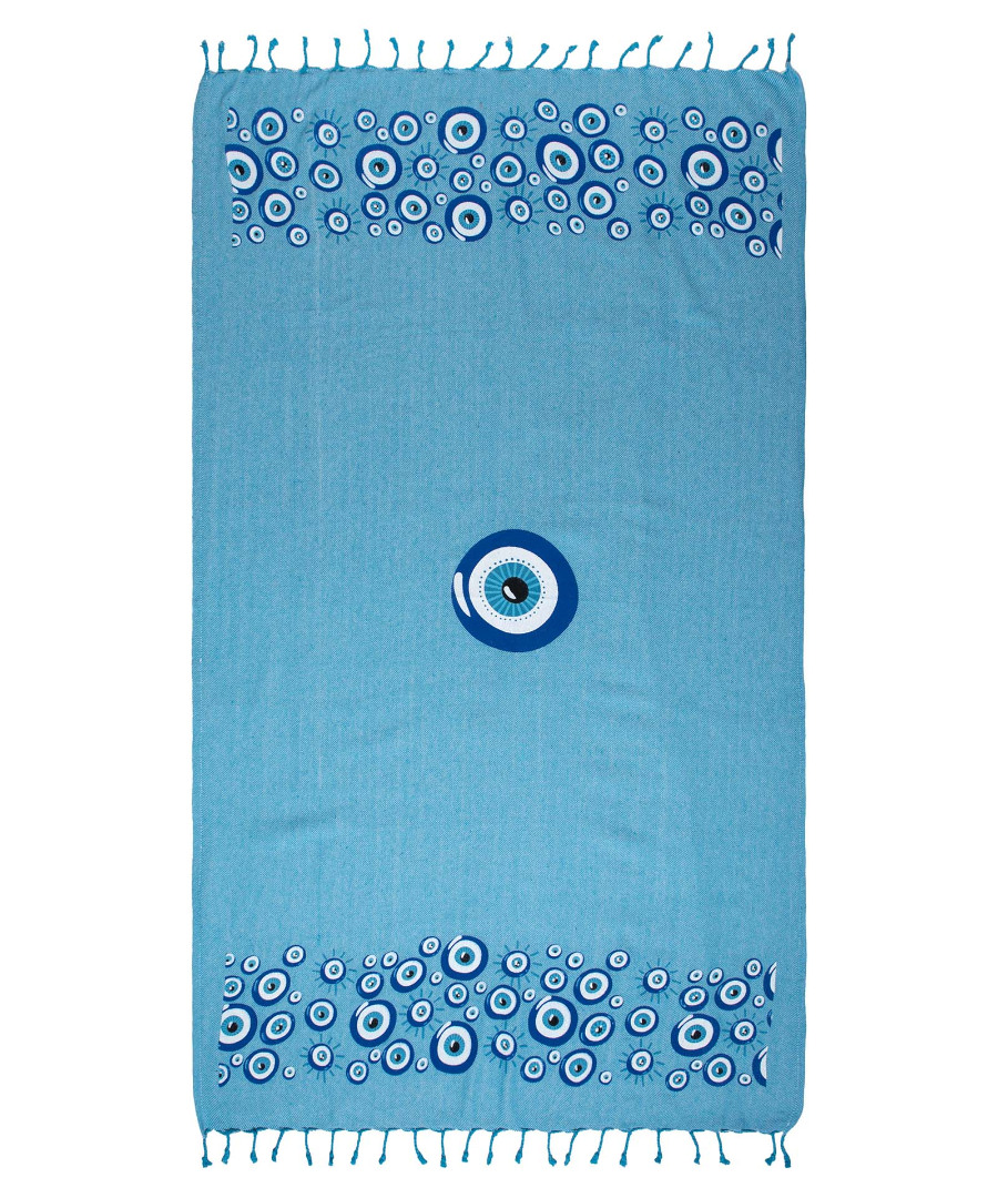 Φωτογραφία προϊόντος: SilkFashion Pestemal nkp544 (90cm x 180cm) τυρκουάζ