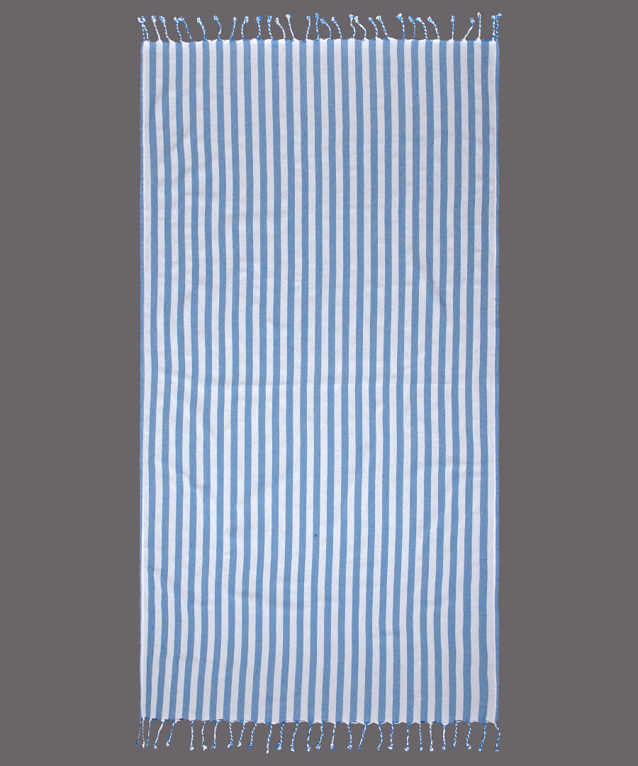 Φωτογραφία προϊόντος: SilkFashion Pestemal nkp666 (90cm x 180cm) μπλέ ροαγιάλ