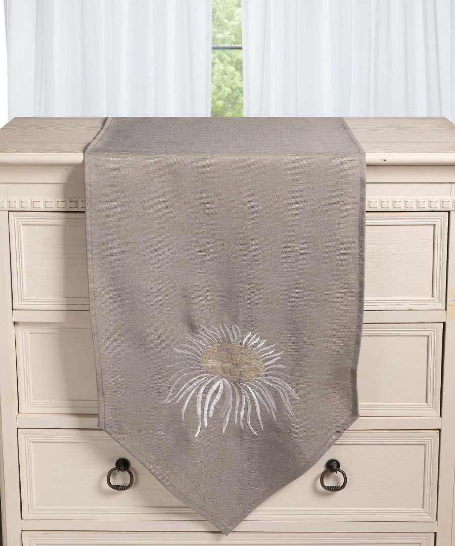 Φωτογραφία προϊόντος: SilkFashion Τραβέρσα 5126 (45cm x 170cm) γκρί