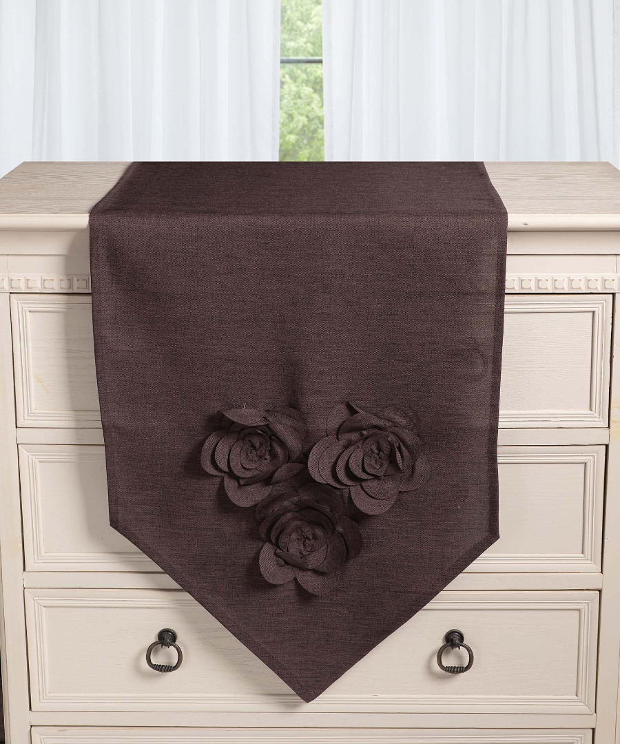 Φωτογραφία προϊόντος: SilkFashion Τραβέρσα 558 (45cm x 170cm) καφέ
