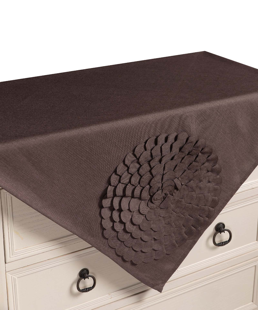 Φωτογραφία προϊόντος: SilkFashion Καρέ 538 (85cm x 85cm) καφέ