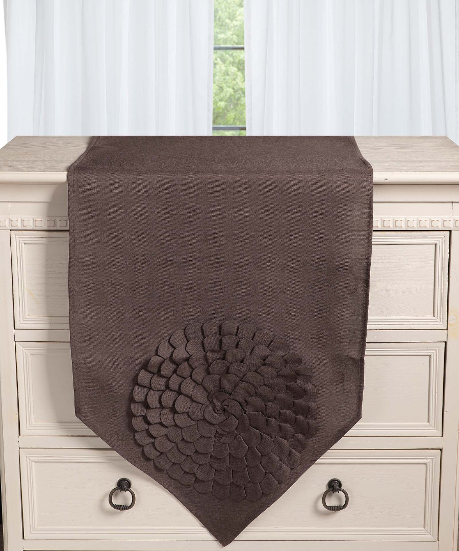 Φωτογραφία προϊόντος: SilkFashion Τραβέρσα 538 (45cm x 170cm) καφέ
