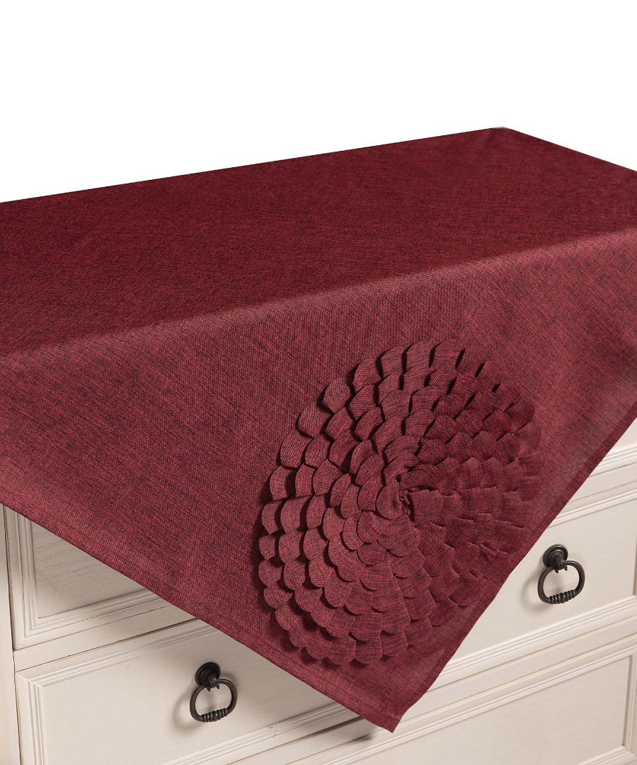 Φωτογραφία προϊόντος: SilkFashion Καρέ 538 (85cm x 85cm) μπορντώ