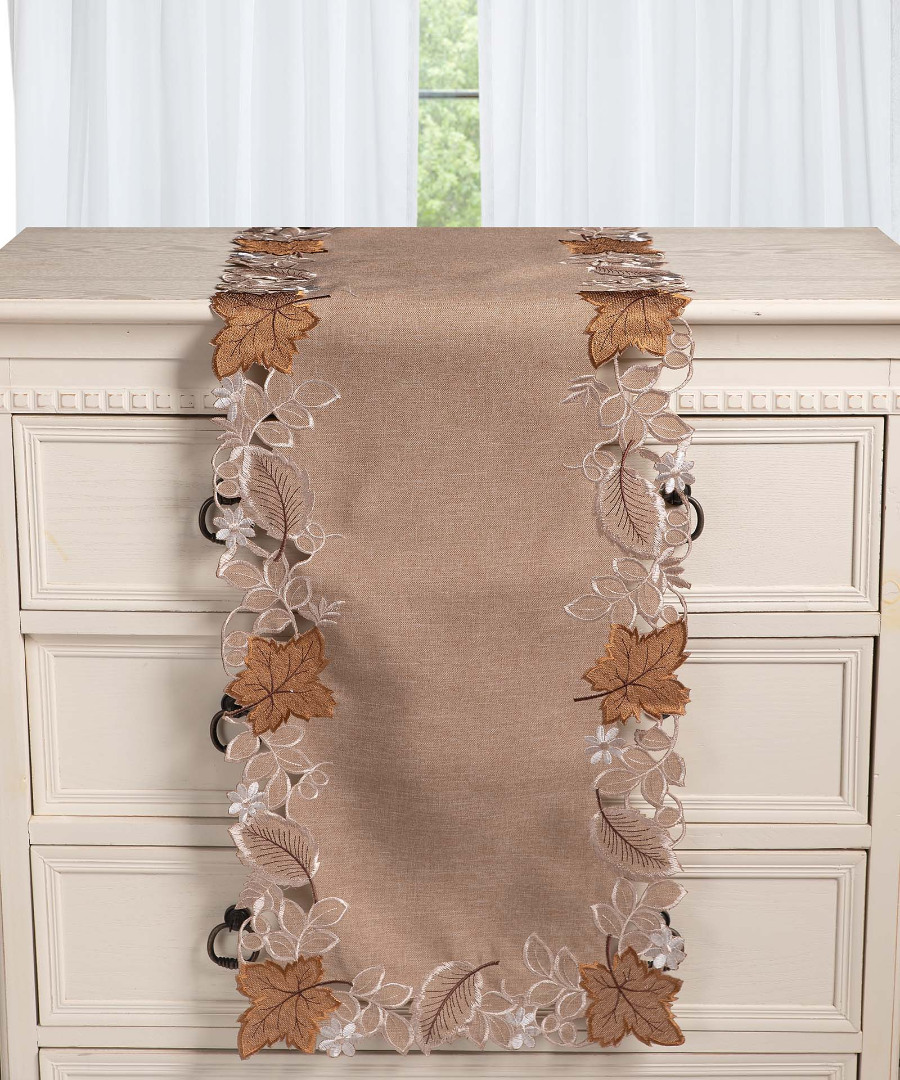 Φωτογραφία προϊόντος: SilkFashion Τραβέρσα 19315 (38cm x 172cm) μπέζ