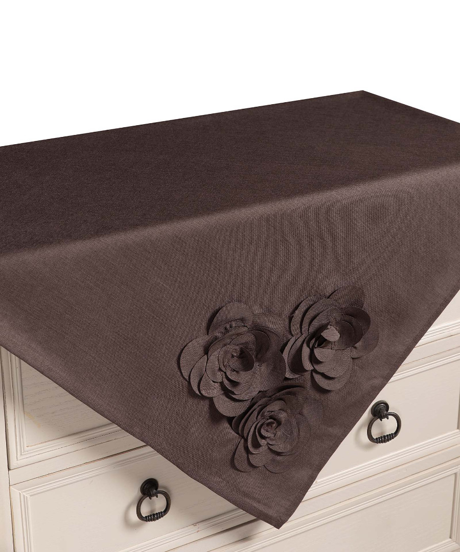 Φωτογραφία προϊόντος: SilkFashion Καρέ 558 (85cm x 85cm) καφέ
