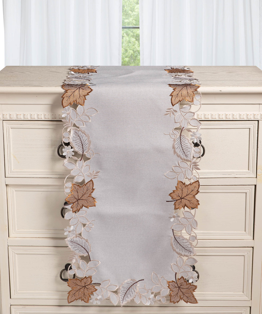 Φωτογραφία προϊόντος: SilkFashion Τραβέρσα 19315 (38cm x 172cm) γκρί